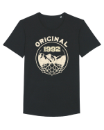 Vintage 1992 original Tricou mânecă scurtă guler larg Bărbat Skater