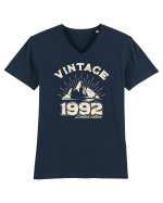 Vintage 1992  limited edition Tricou mânecă scurtă guler V Bărbat Presenter