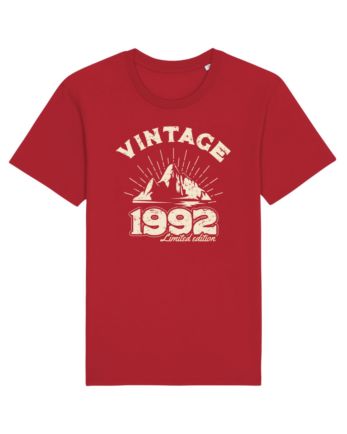 Tricou mânecă scurtă Unisex Rocker Red