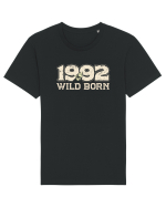 Vintage 1992  wild born Tricou mânecă scurtă Unisex Rocker