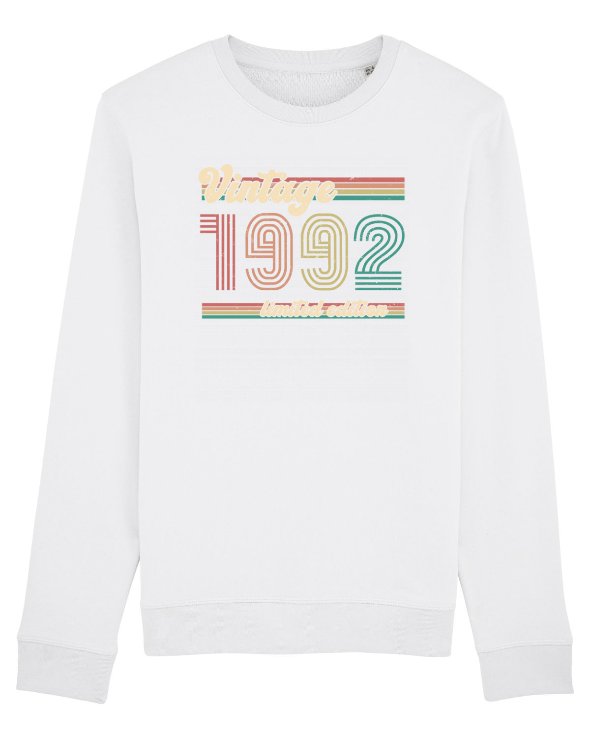 Bluză mânecă lungă Unisex Rise White