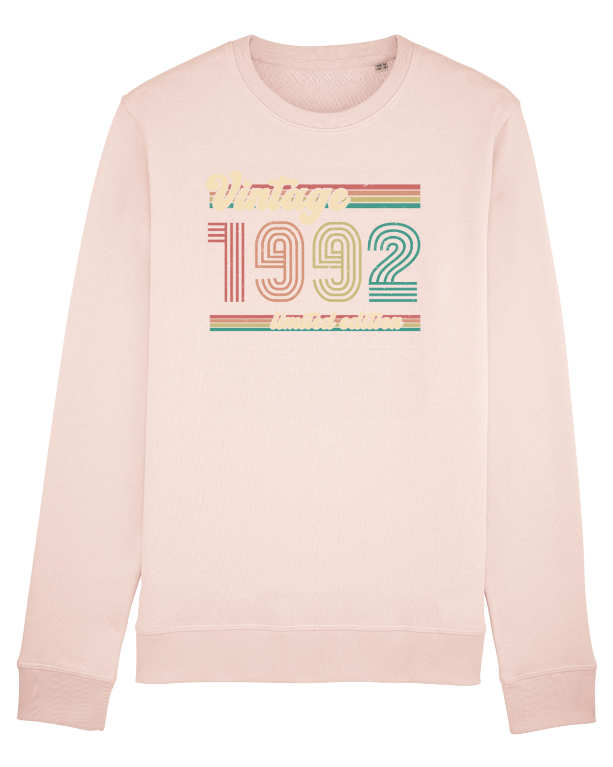 Bluză mânecă lungă Unisex Rise Candy Pink