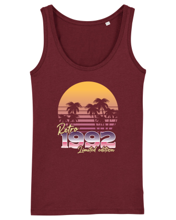 Synthwave  1992 retro limited edition Burgundy