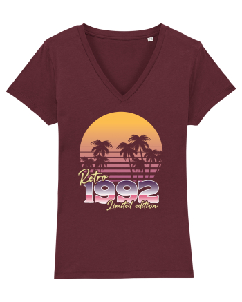 Synthwave  1992 retro limited edition Burgundy