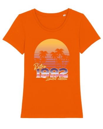 Synthwave  1992 retro limited edition Bright Orange