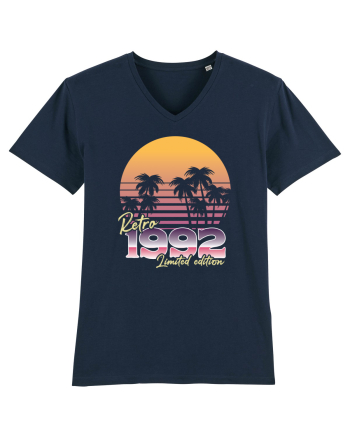 Synthwave  1992 retro limited edition French Navy
