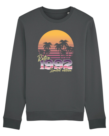 Synthwave  1992 retro limited edition Anthracite