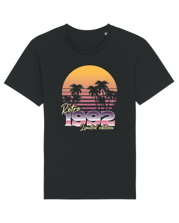 Synthwave  1992 retro limited edition Black