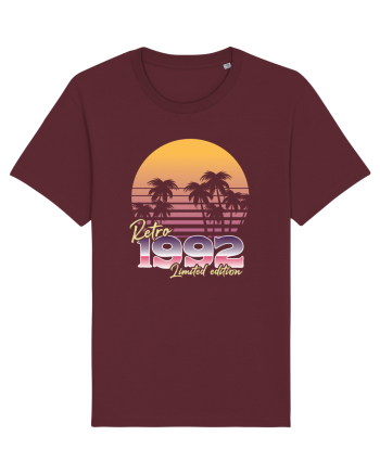 Synthwave  1992 retro limited edition Burgundy