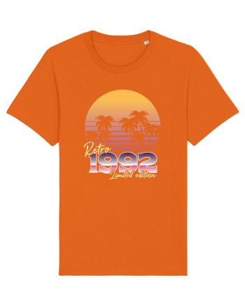 Synthwave  1992 retro limited edition Bright Orange
