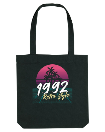 Synthwave  1992 retro style Black