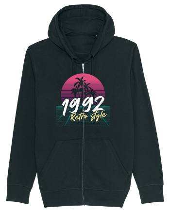 Synthwave  1992 retro style Black