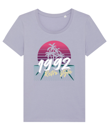 Synthwave  1992 retro style Lavender