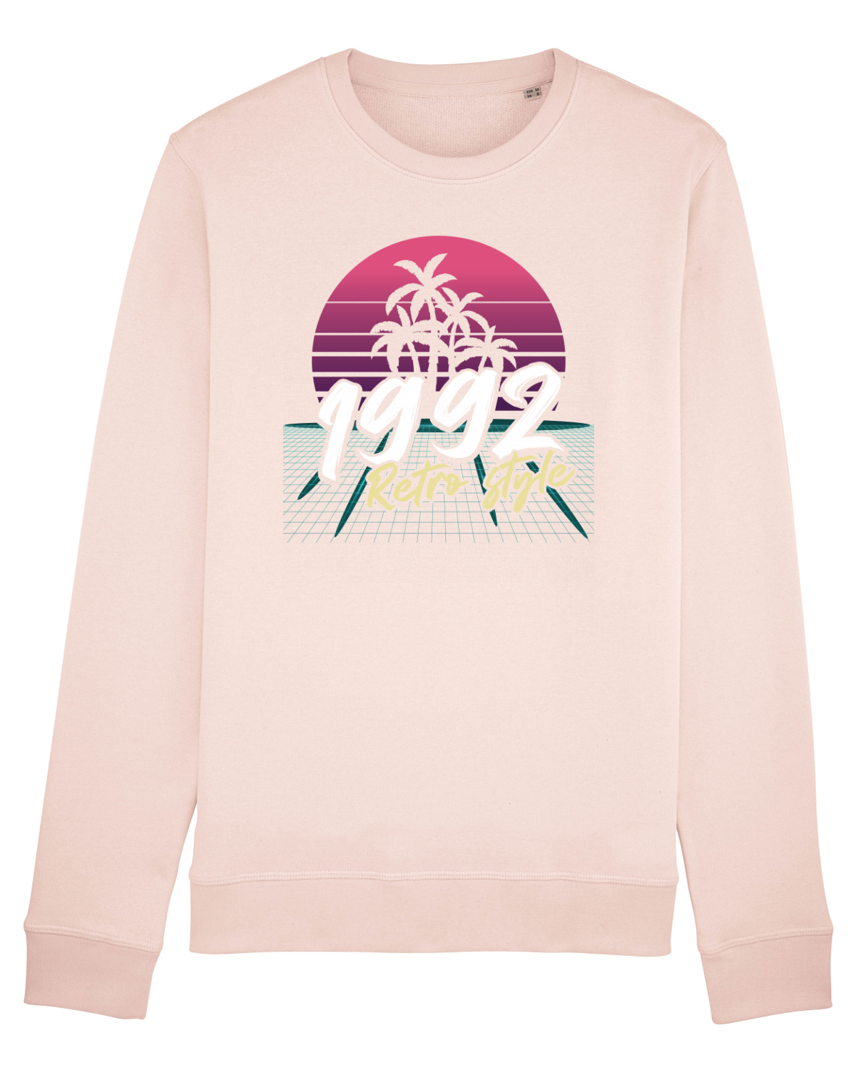 Bluză mânecă lungă Unisex Rise Candy Pink