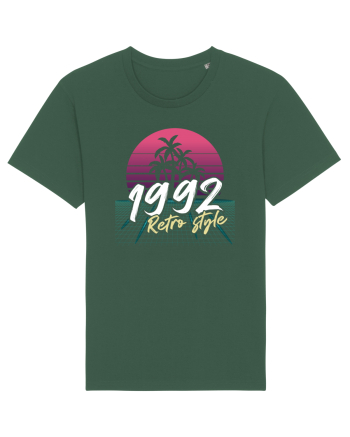 Synthwave  1992 retro style Bottle Green
