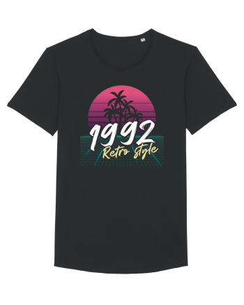 Synthwave  1992 retro style Black