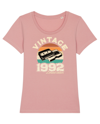 Vintage 1992 retro sunset videotape Canyon Pink