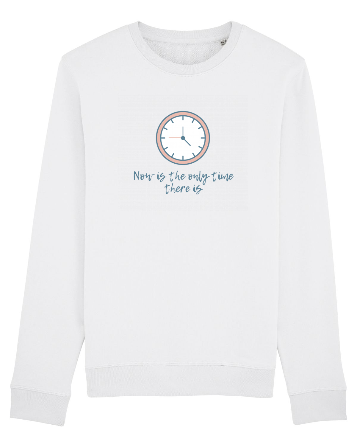 Bluză mânecă lungă Unisex Rise White