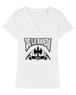 Delabanda Tricou mânecă scurtă guler V Damă Evoker