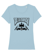 Delabanda Tricou mânecă scurtă guler larg fitted Damă Expresser