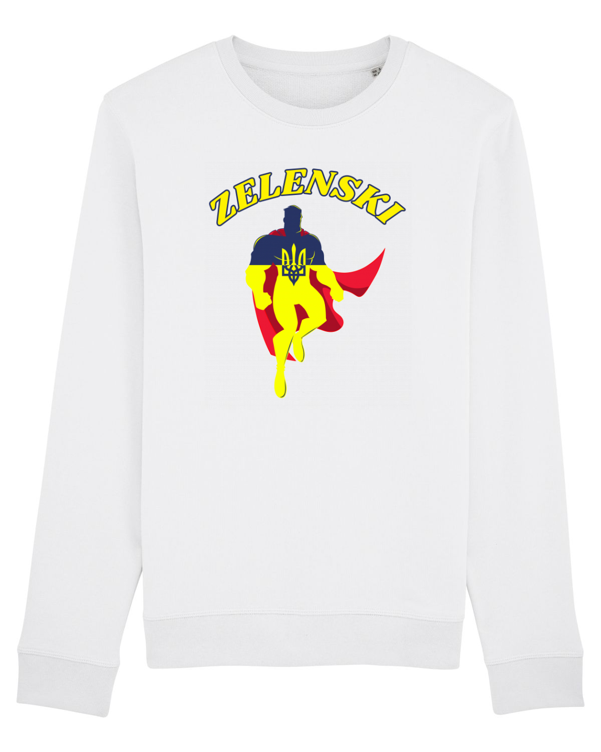 Bluză mânecă lungă Unisex Rise White