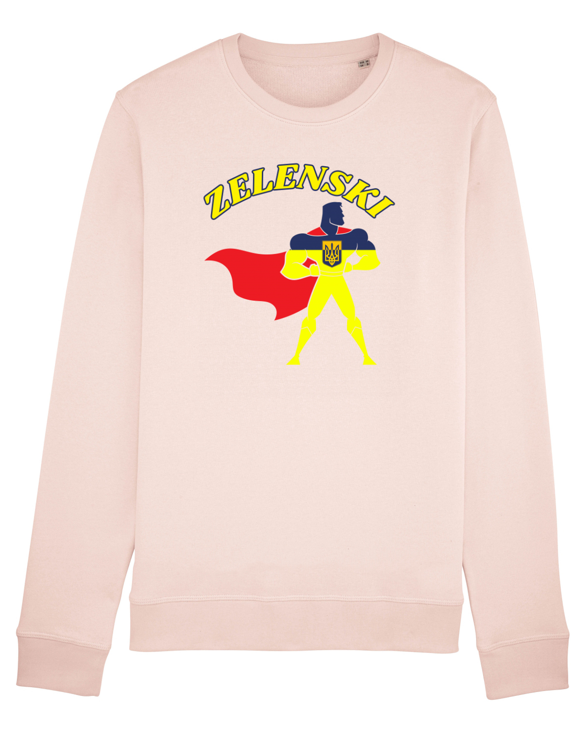 Bluză mânecă lungă Unisex Rise Candy Pink