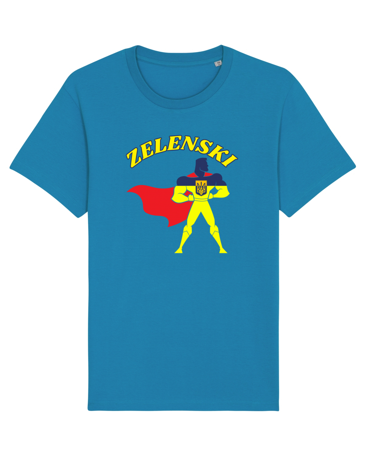 Tricou mânecă scurtă Unisex Rocker Azur
