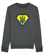 Captain Ukraine  Bluză mânecă lungă Unisex Rise