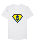 Captain Ukraine  Tricou mânecă scurtă guler larg Bărbat Skater