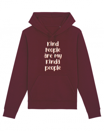 Kind People Burgundy