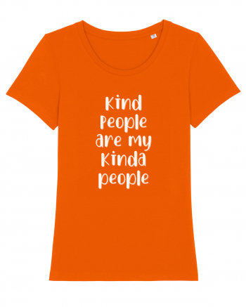 Kind People Bright Orange