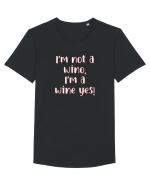 Wine Yes Tricou mânecă scurtă guler larg Bărbat Skater