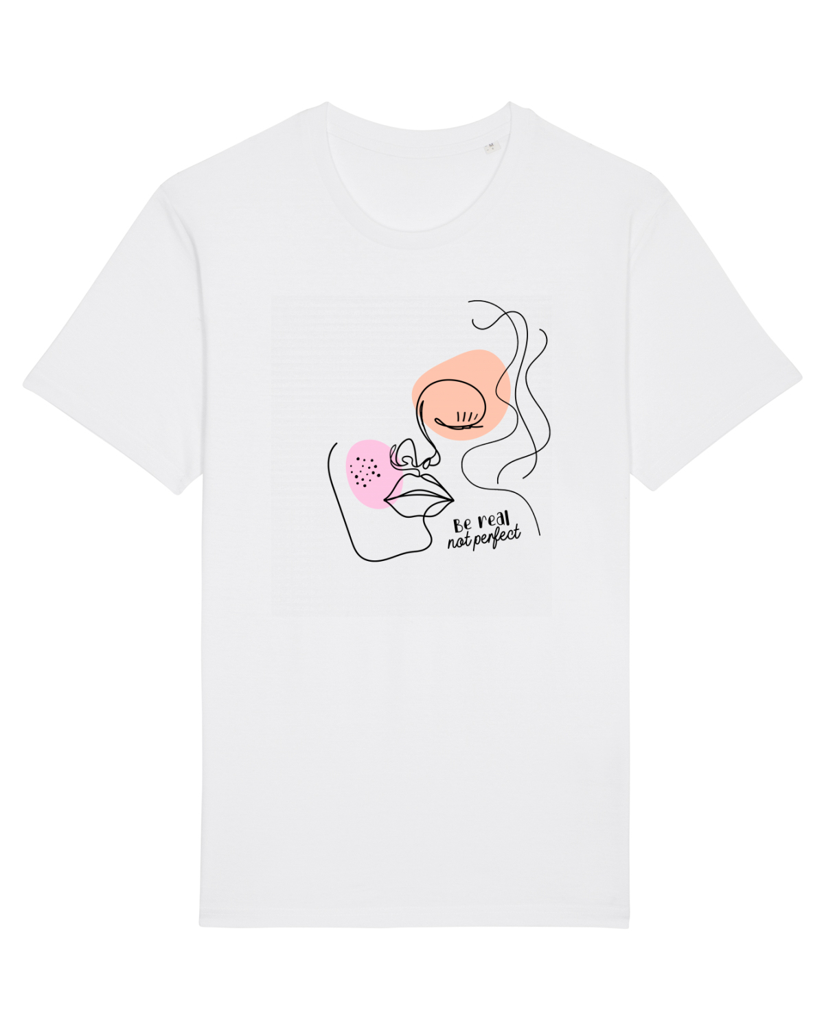 Tricou mânecă scurtă Unisex Rocker White