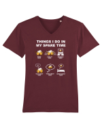 BEER Tricou mânecă scurtă guler V Bărbat Presenter
