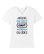 Am ulei Tricou mânecă scurtă guler V Bărbat Presenter