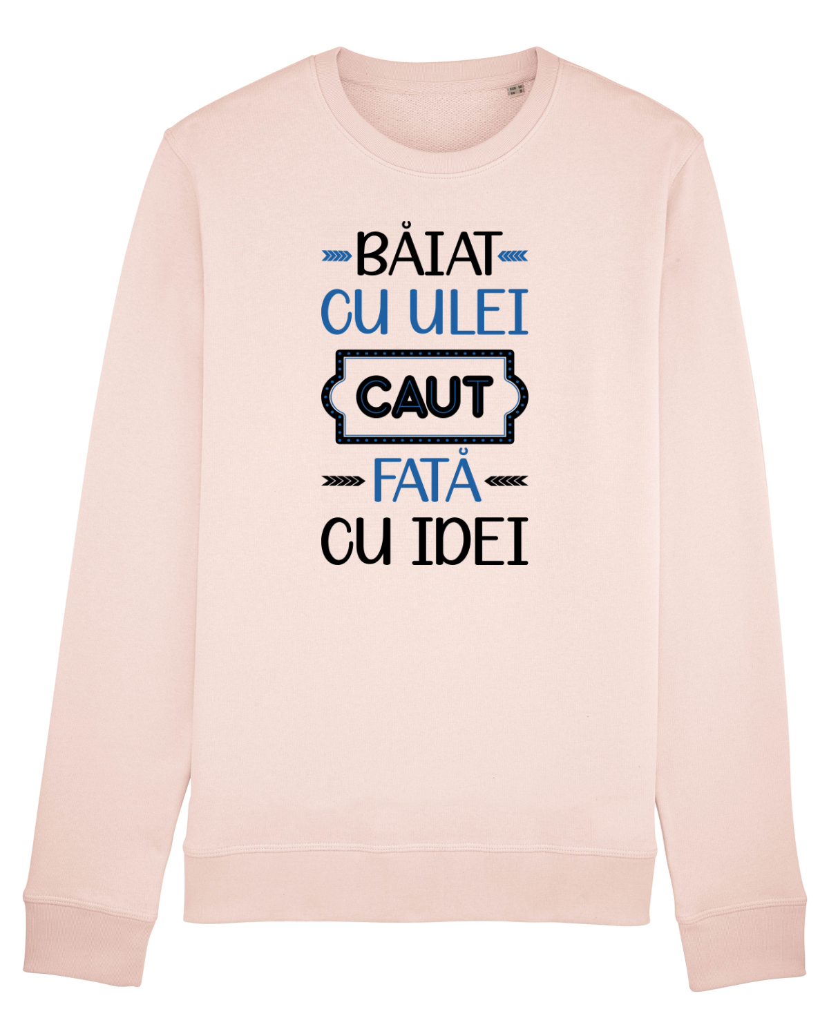 Bluză mânecă lungă Unisex Rise Candy Pink