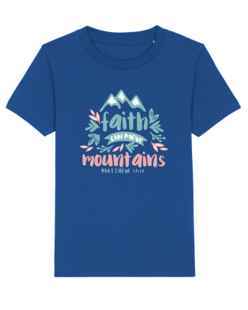 Faith can move mountains Majorelle Blue
