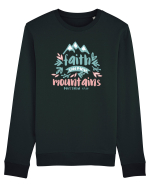 Faith can move mountains Bluză mânecă lungă Unisex Rise