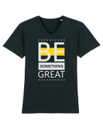 Be Something Great Tricou mânecă scurtă guler V Bărbat Presenter