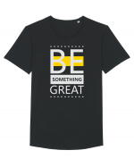 Be Something Great Tricou mânecă scurtă guler larg Bărbat Skater