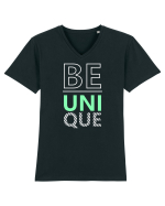 Be Unique Tricou mânecă scurtă guler V Bărbat Presenter