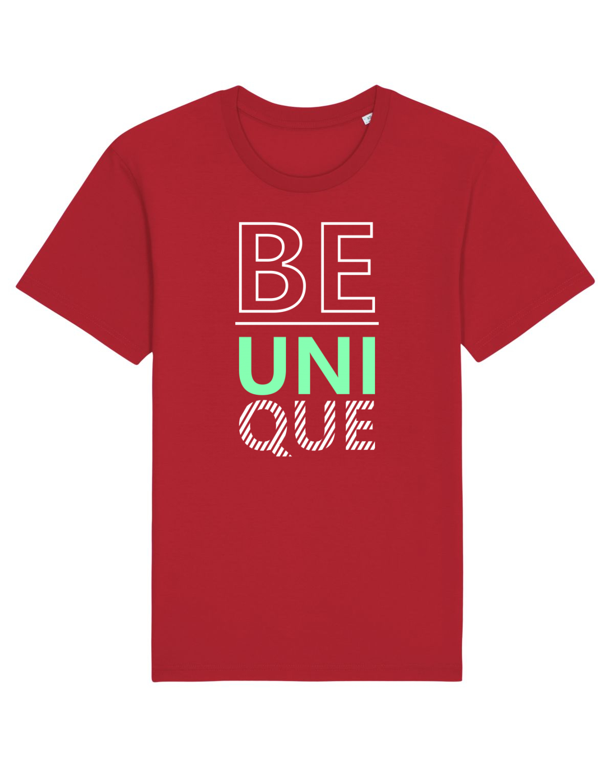 Tricou mânecă scurtă Unisex Rocker Red