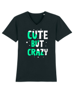 Cute But Crazy Tricou mânecă scurtă guler V Bărbat Presenter