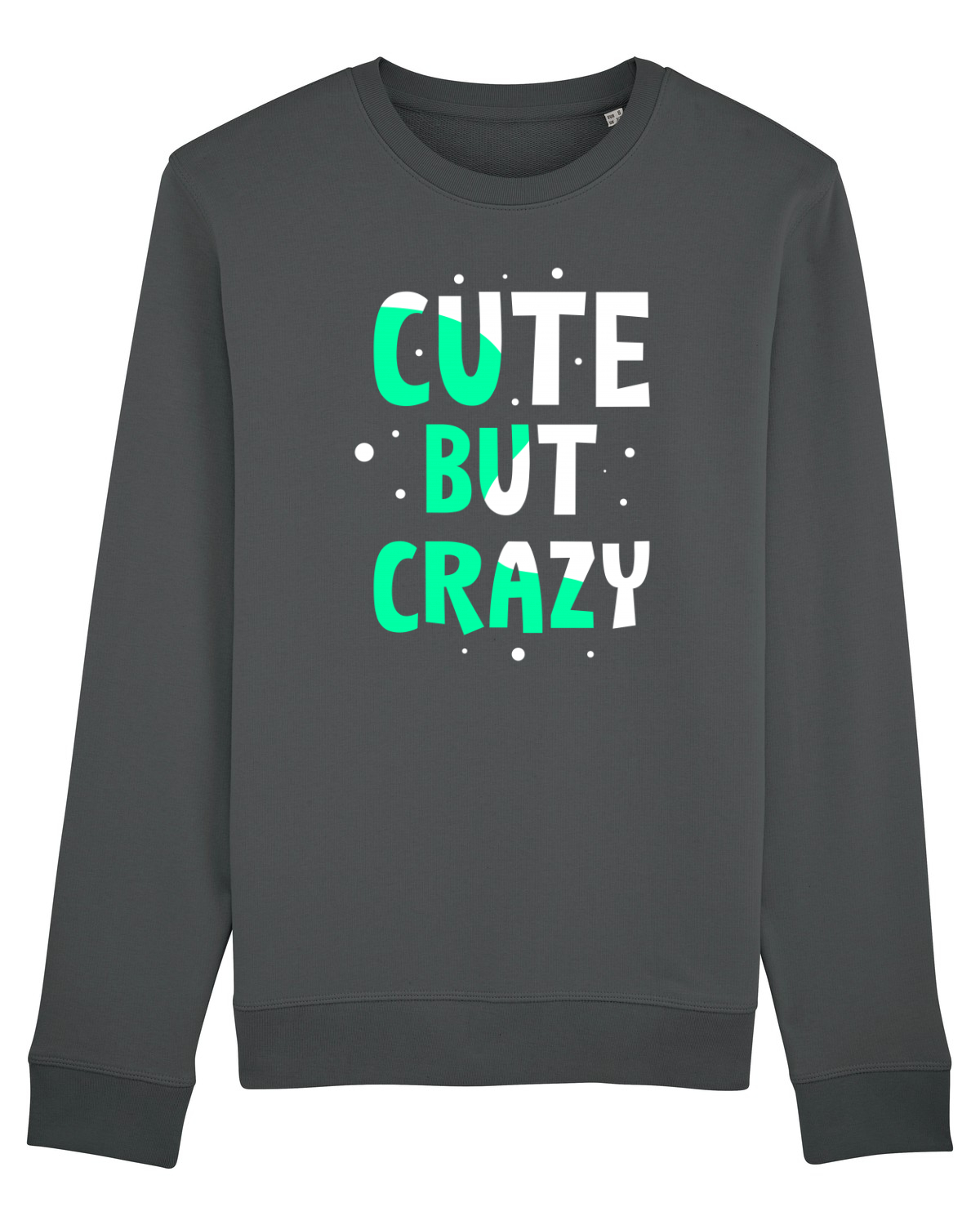 Bluză mânecă lungă Unisex Rise Anthracite