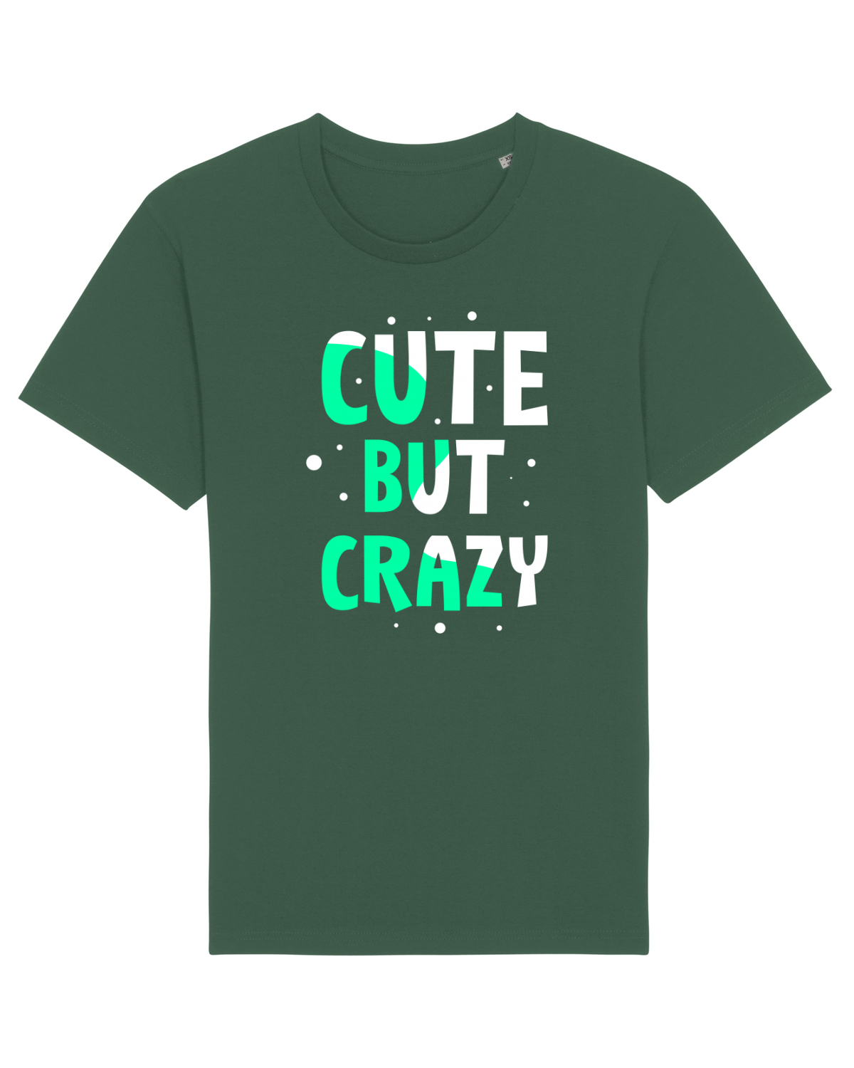 Tricou mânecă scurtă Unisex Rocker Bottle Green