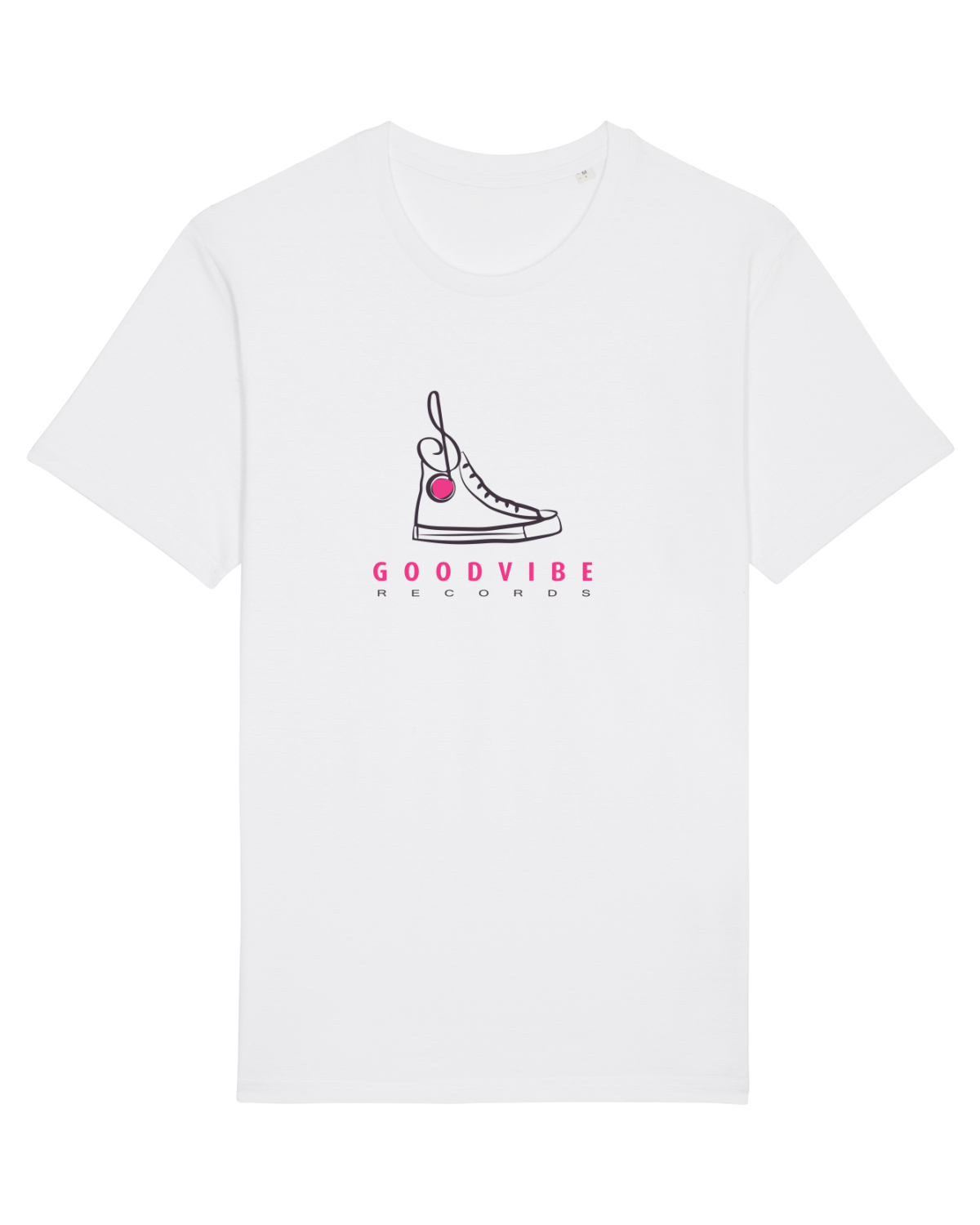 Tricou mânecă scurtă Unisex Rocker White