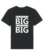Expect Big Receive Big Tricou mânecă scurtă Unisex Rocker