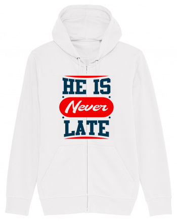 He Is Never Late White