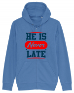 He Is Never Late Hanorac cu fermoar Unisex Connector