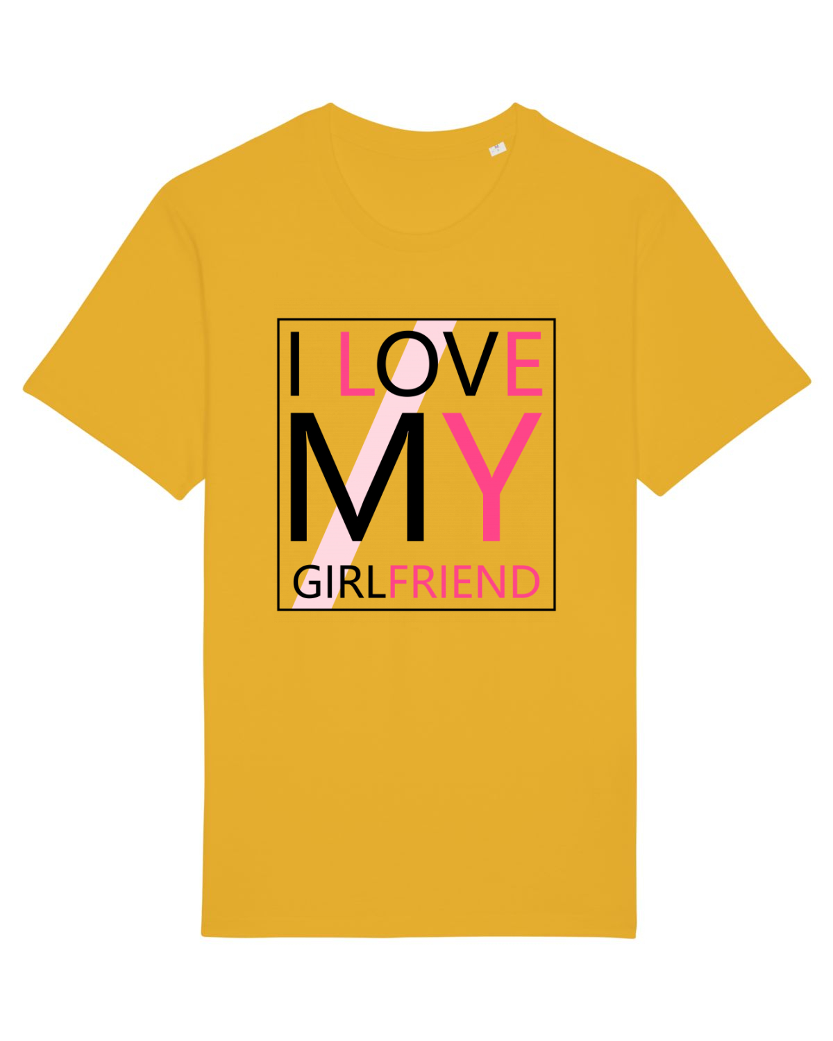 Tricou mânecă scurtă Unisex Rocker Spectra Yellow